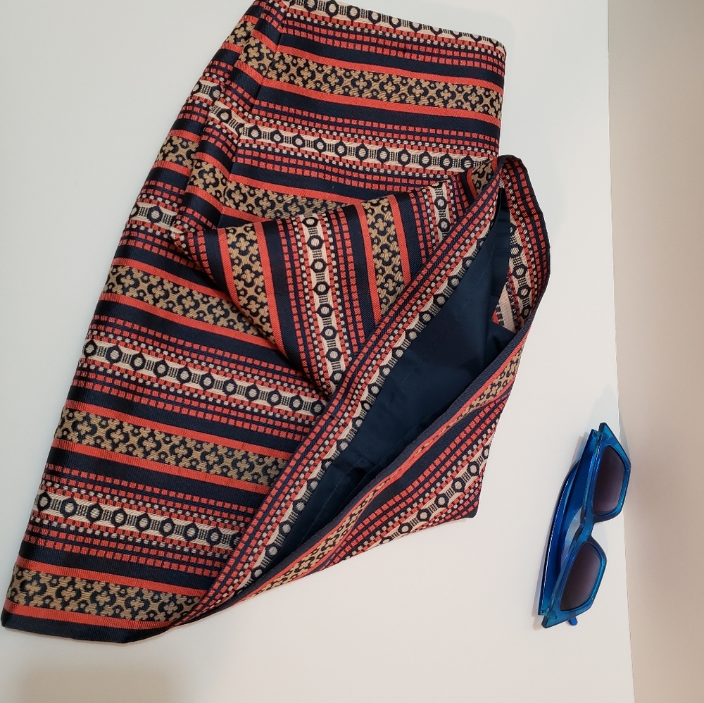 Ann Taylor LOFT abstract pattern skirts